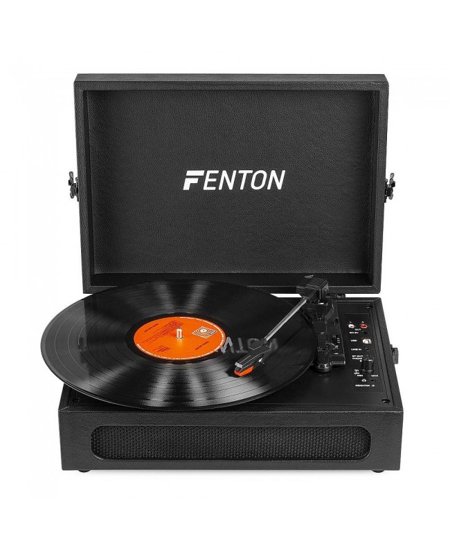 Fenton RP118B Record Player BTout Black Giradischi