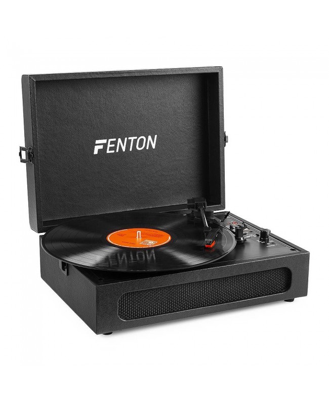 Fenton RP118B Record Player BTout Black Giradischi
