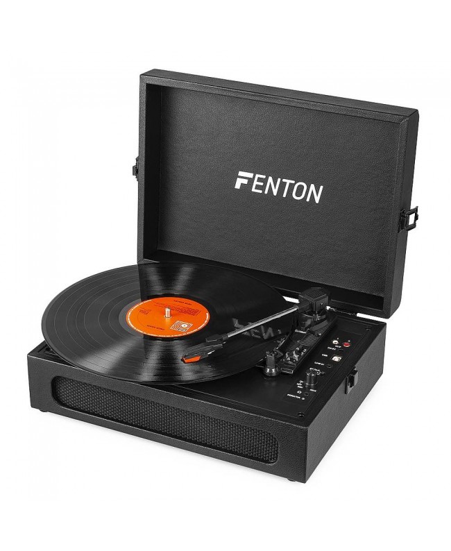 Fenton RP118B Record Player BTout Black Giradischi