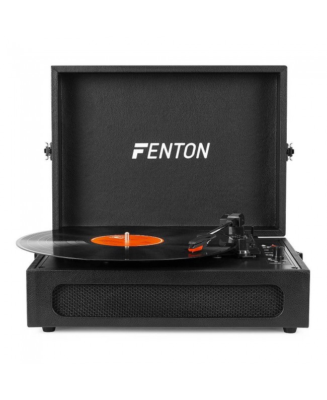 Fenton RP118B Record Player BTout Black Turntables