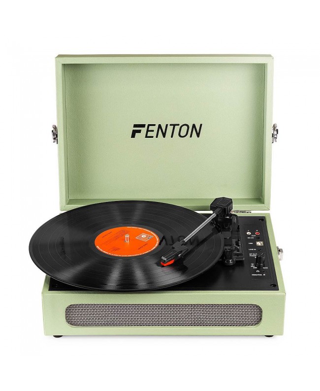 Fenton RP118C Plattenspieler BTout Grün Plattenspieler