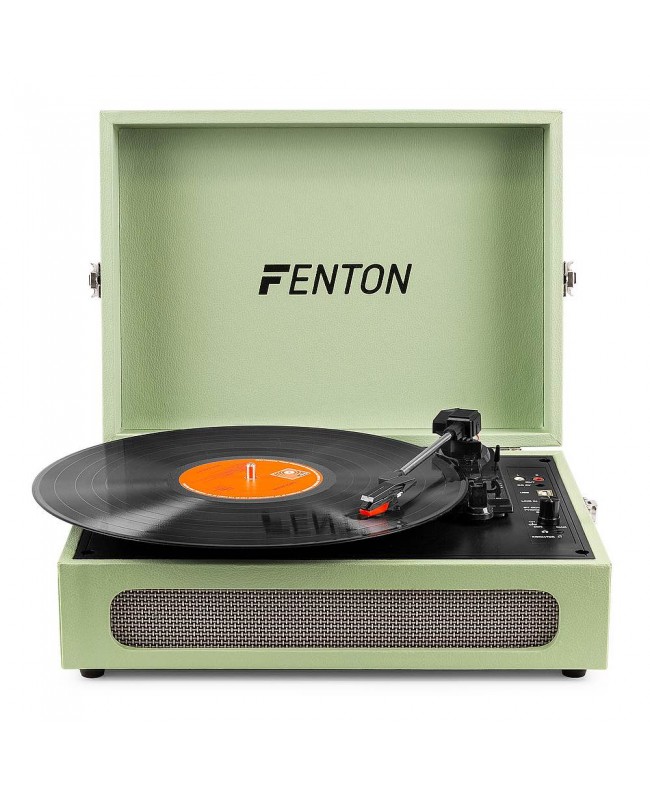 Fenton RP118C Record Player BTout Green Giradischi