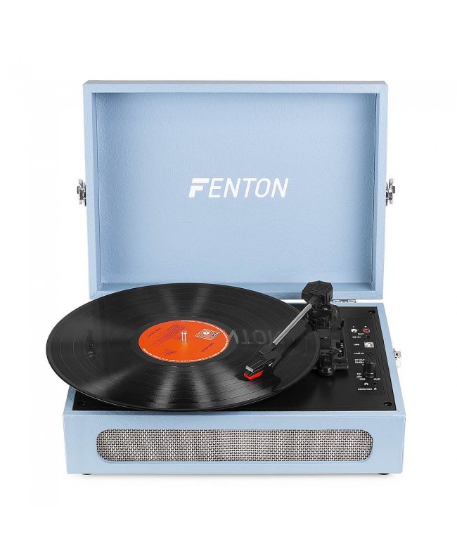 Fenton RP118E Plattenspieler BTout Blau Plattenspieler
