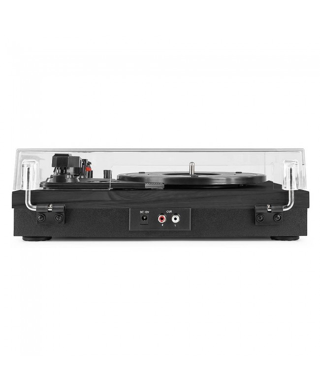 Fenton RP165B Record Player+Sp.BT Blach/Grey Hi-Fi Turntables