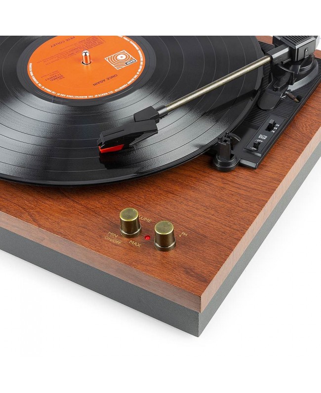 Fenton RP165C Record Player+Sp.BT Cherry Hi-Fi Turntables
