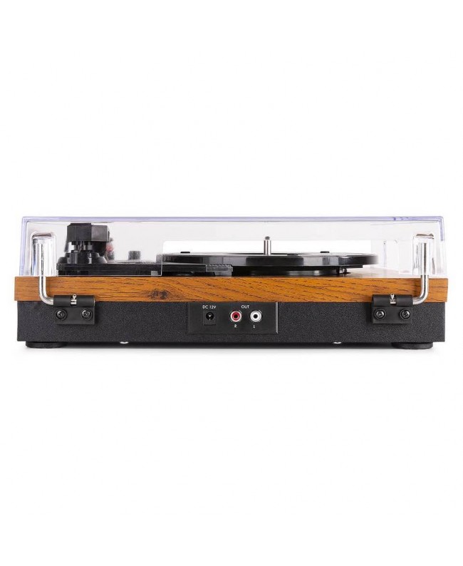 Fenton RP165 Plattenspieler+Sp.BT Holz Hi-Fi Plattenspieler