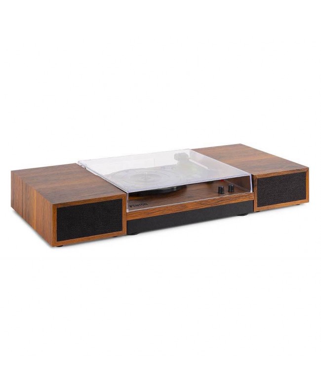 Fenton RP165 Record Player+Sp.BT Wood Hi-Fi Turntables