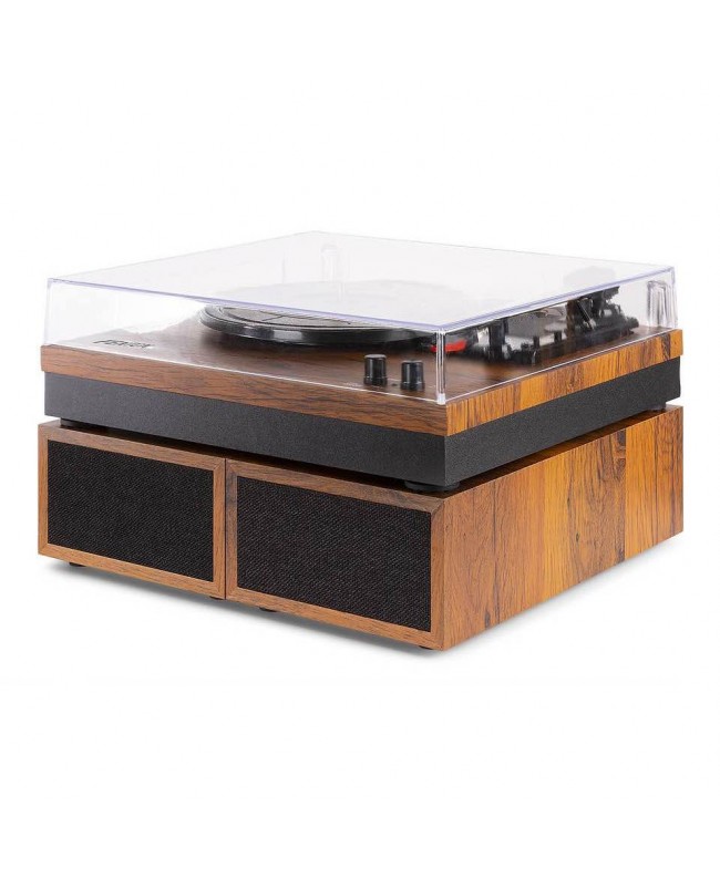 Fenton RP165 Plattenspieler+Sp.BT Holz Hi-Fi Plattenspieler