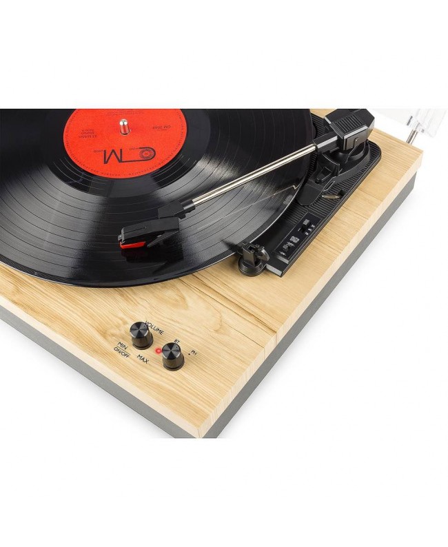 Fenton RP165L Plattenspieler+Sp.BT LightWood Hi-Fi Plattenspieler