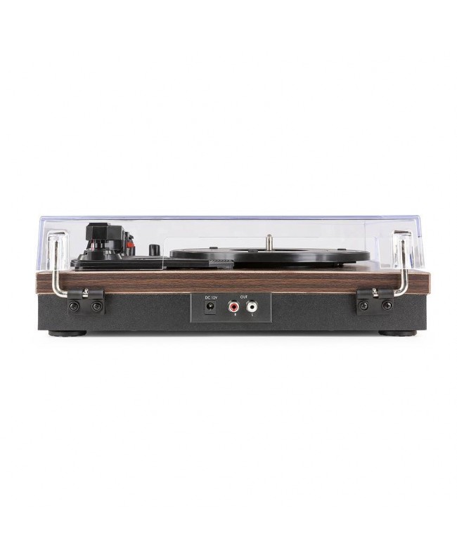 Fenton RP165D Record Player+Sp.BT Darkwood Hi-Fi Turntables