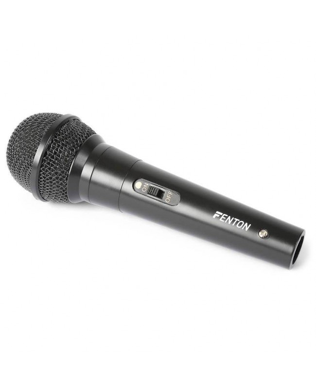 Fenton DM100 Dynamic Micro XLR Black Handheld Microphones