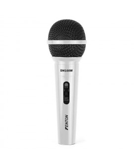 Fenton DM100 Dynamic Micro XLR White Microfoni a palmare