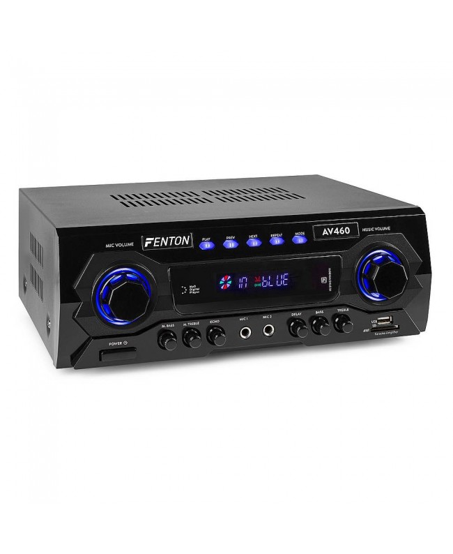 Fenton AV460 Karaoke Amp. 2x250W BT,IRC Hi-Fi Verstärker