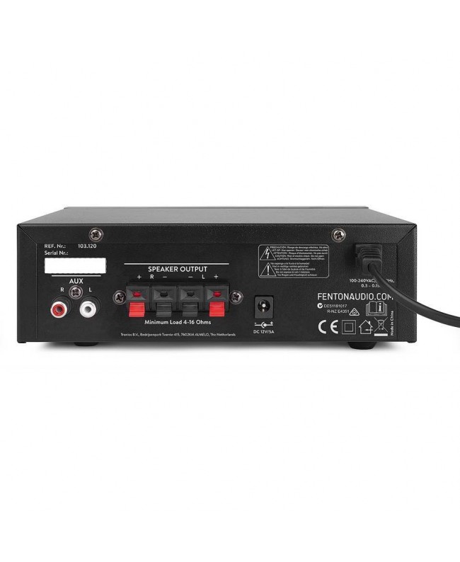 Fenton AV344 Mini 2Ch-Amp.BT.USB,Batt IRC Amplificatori Hi-Fi