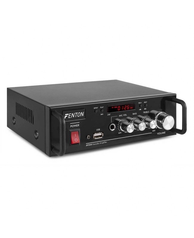 Fenton AV344 Mini 2Ch-Amp.BT.USB,Batt IRC Hi-Fi Verstärker