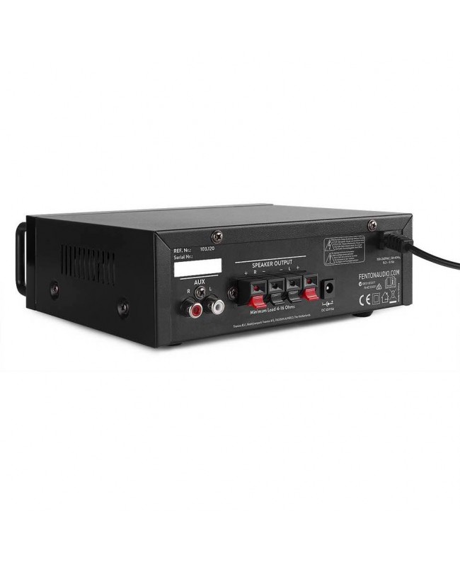 Fenton AV344 Mini 2Ch-Amp.BT.USB,Batt IRC Amplificatori Hi-Fi
