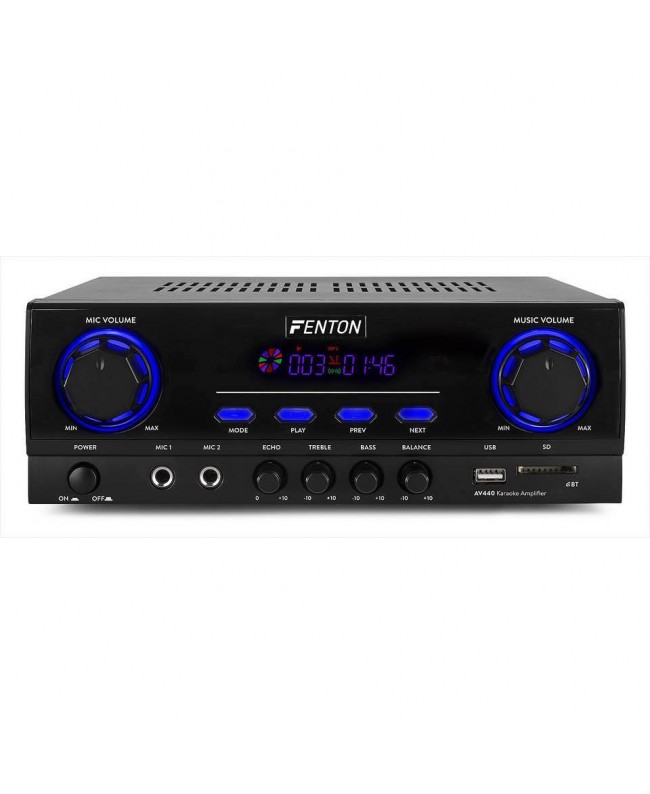 Fenton AV440 HiFi-Verstärker 2x200W BT,IRC Hi-Fi Verstärker