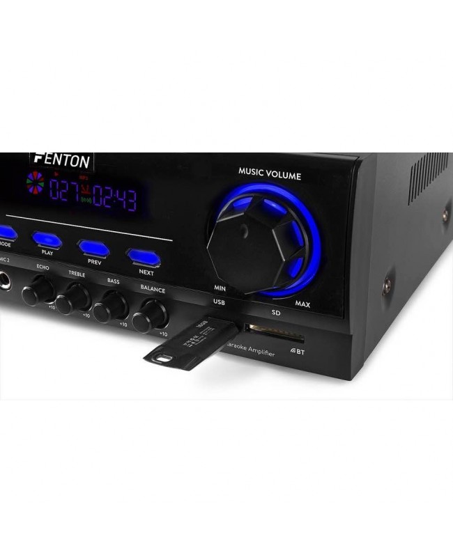 Fenton AV440 HiFi Amplifier 2x200W BT,IRC Amplificatori Hi-Fi
