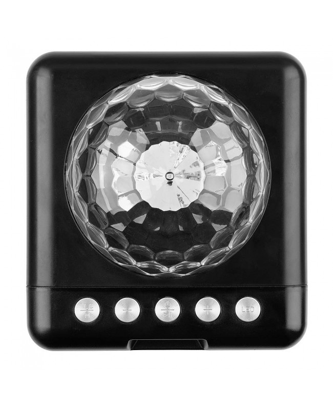 Fenton KAR15B Karaoke Sp.2Mic.BT.LED Batt Bl Hi-Fi Speakers