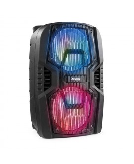Fenton FT208LED Portable System 2x8 BT Fari LED a batteria