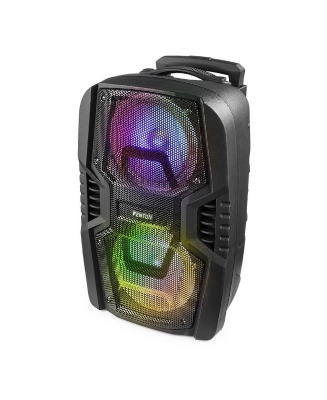 Fenton FT208LED Tragbares System 2x8 BT Batteriebetriebene Leuchten