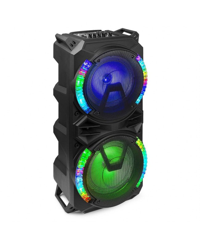 Fenton LIVE280 KaraokeStation 2x8BT Batt/2mic Diffusori a batteria