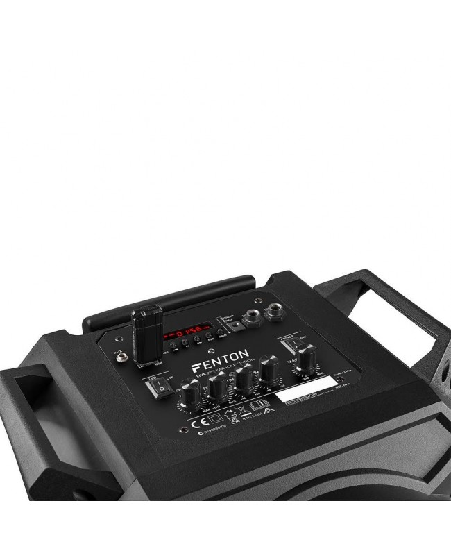 Fenton LIVE280 KaraokeStation 2x8BT Batt/2mic Battery powered PA