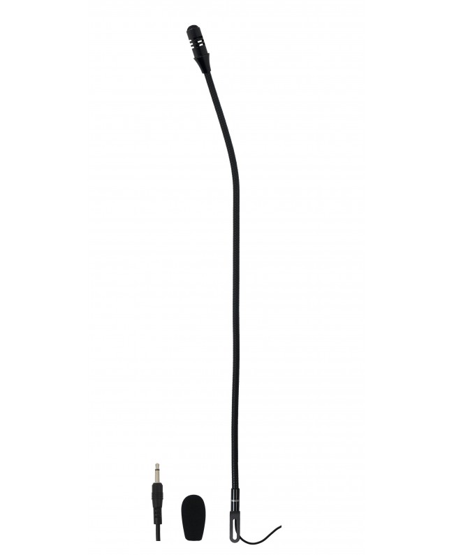 Fonestar Microfono a Collo di Cigno 58CM Condensaunidirezionale Cardioide Microfoni Gooseneck