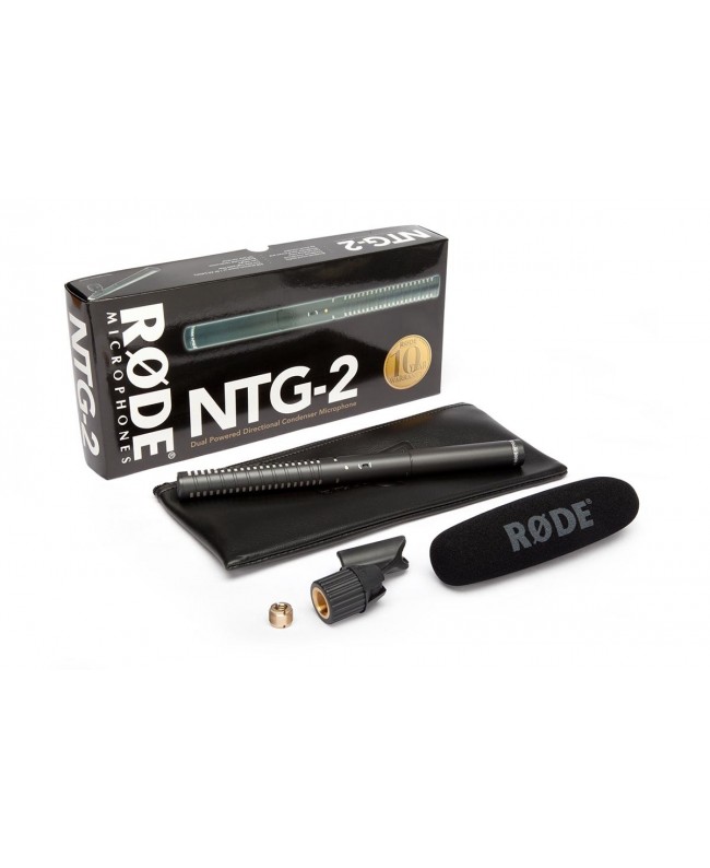 RODE NTG2 Microfoni per Videocamera