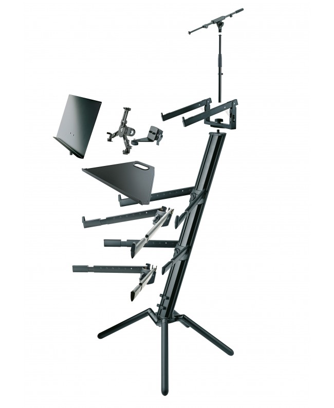 K&M 18860 Keyboard stand »Spider Pro« - black Keyboard Supports