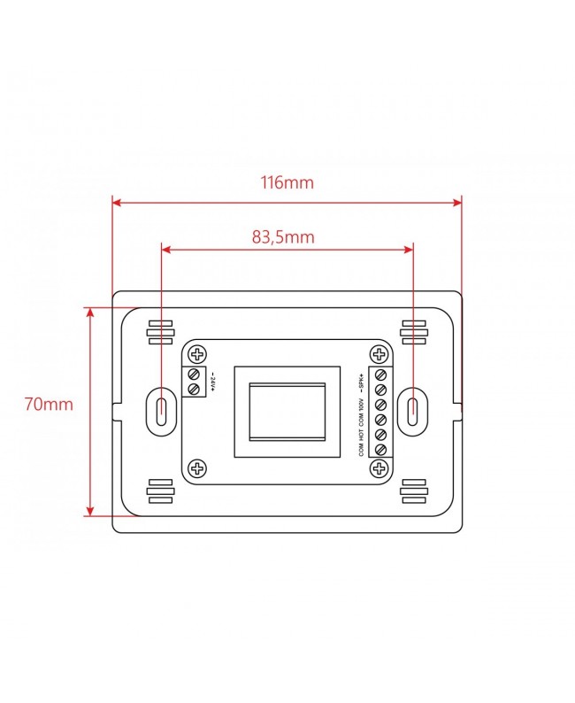 HELVIA MURA 310 Accessori installazione PA