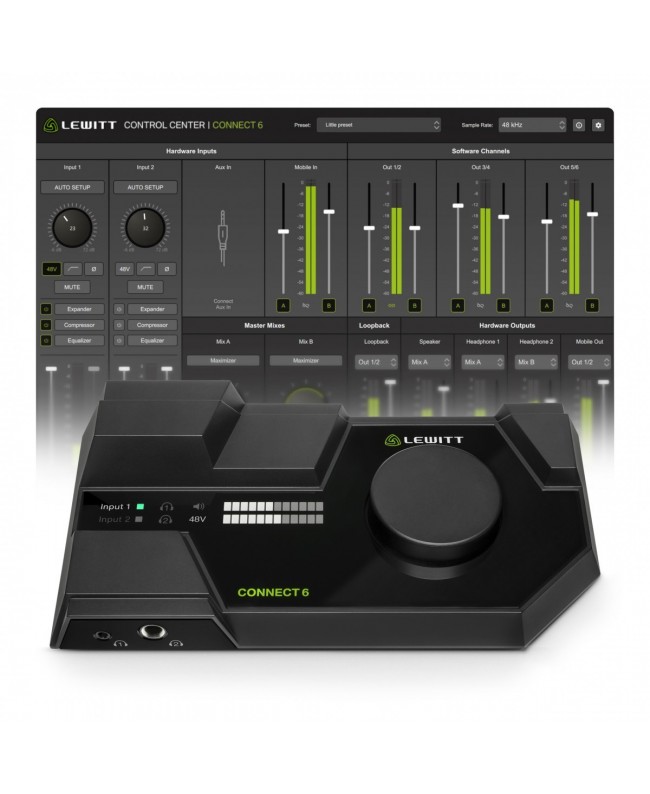 LEWITT CONNECT 6 Interfacce Audio USB