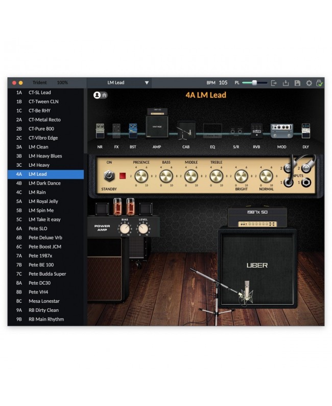 NUX TRIDENT NME-5 Effektgeräte