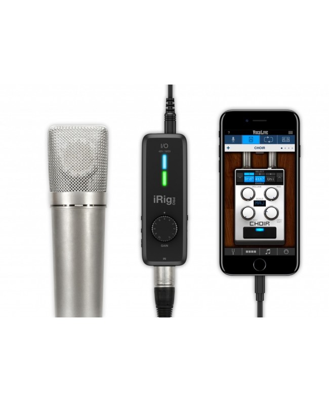 IK Multimedia iRig Pro I/O iOS Audio Interface