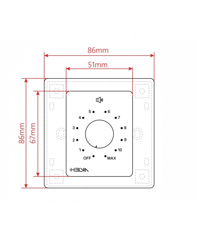 HELVIA MURA 210 Accessori installazione PA