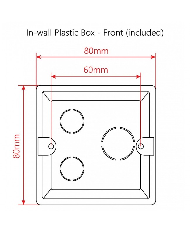 HELVIA MURA 210 Accessories for PA-Installation