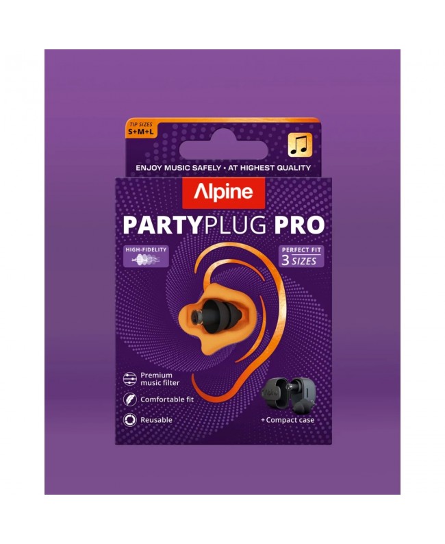 ALPINE PARTYPLUG-PRO-2025-BK Verschiedenes