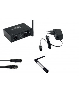 Eurolite Set freeDMX AP Wi-Fi Interface + QuickDMX Funksender + DMX Kabel Software Controller