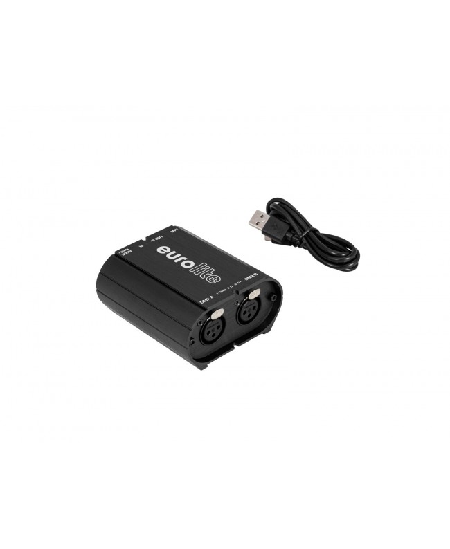 Eurolite Interfaccia USB/LAN-DMX 2x512ch Controller Software