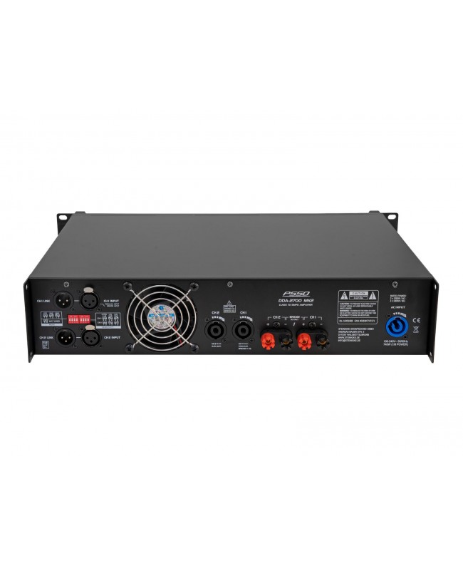 PSSO DDA-2700 MK2 2-Kanal-Endstufe Endstufen