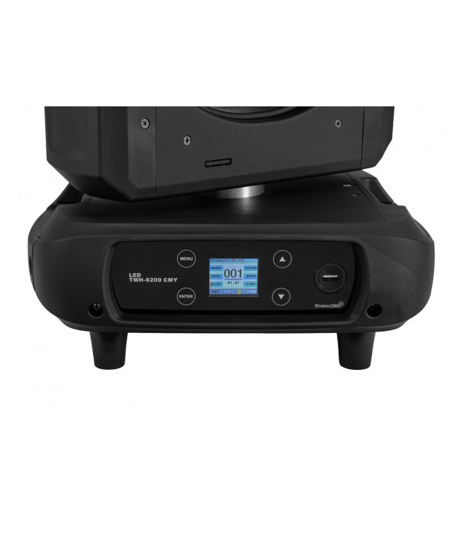 Eurolite LED TMH-S200 CMY a testa mobile con fascio luminoso/spot/lavaggio Teste mobili Spot