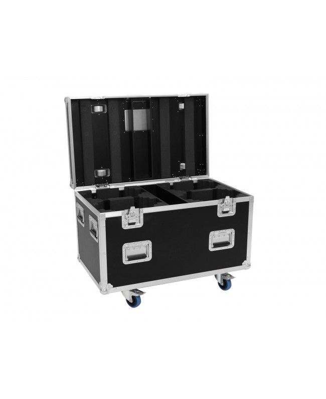 Roadinger Flightcase HIGHLINE 4x LED IP TMH-H420 WASH Custodie per moving light