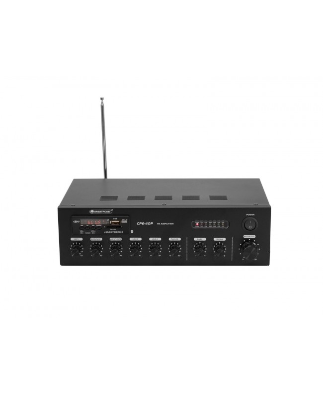 Omnitronic Amplificatore di missaggio PA CPE-40P Amplificatori 100 V