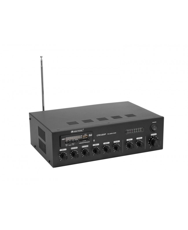 Omnitronic CPE-120P PA Mixing Amplifier 100 V Amplifiers