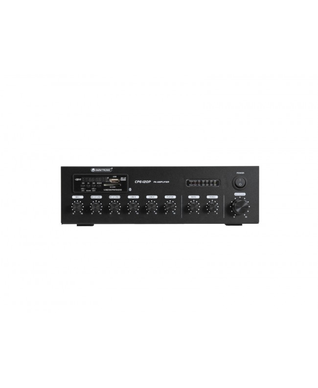 Omnitronic CPE-120P PA Mixing Amplifier 100 V Amplifiers