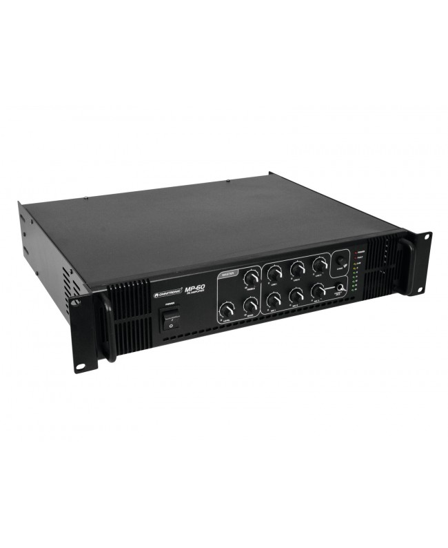 Omnitronic Amplificatore di missaggio PA MP-60 Amplificatori 100 V