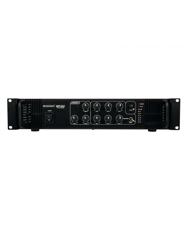 Omnitronic MP-60 ELA-Mischverstärker 100 V Verstärker