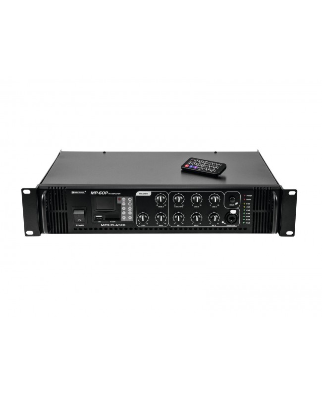 Omnitronic MP-60P PA Mixing Amplifier 100 V Amplifiers