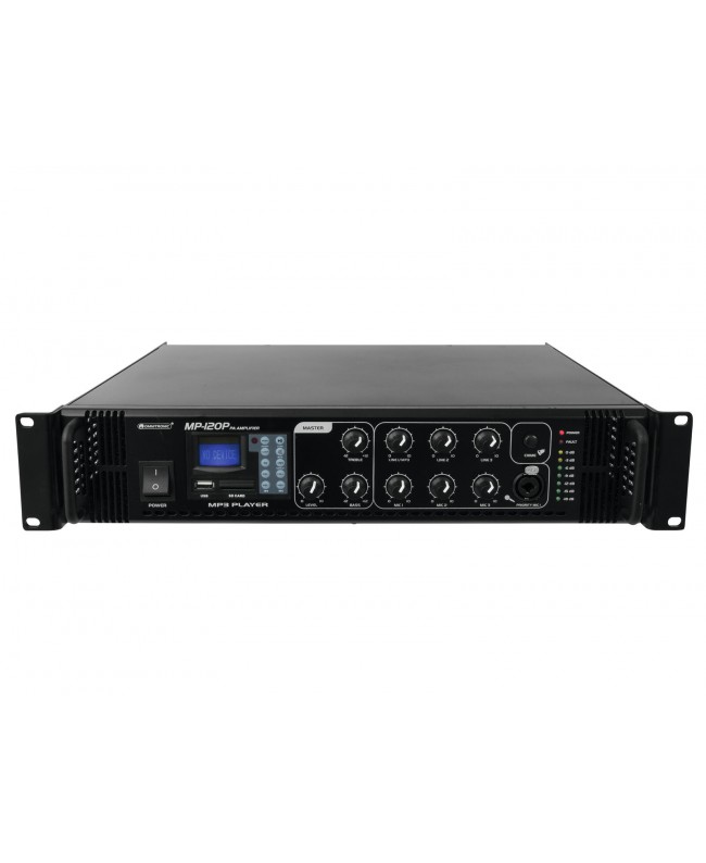 Omnitronic MP-120P PA mixing Amplifier 100 V Amplifiers