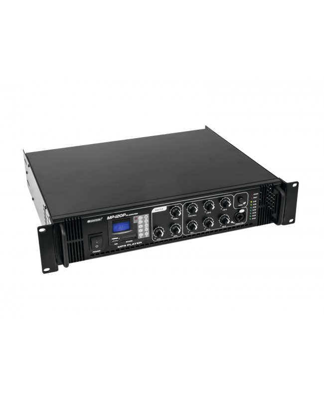 Omnitronic Amplificatore di miscelazione PA MP-120P Amplificatori 100 V